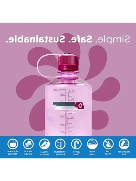 1 Litre Kapasiteli Hafif İçecek Şişesi - Resim 2