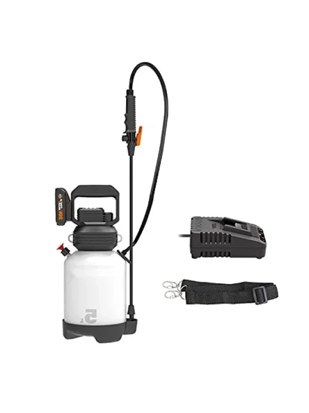 20 Volt Li-ion Akülü, 5 Lt Omuz Askılı Basınçlı İlaçlama Pompası ürün görseli 1