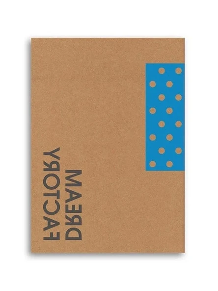 Düz Mavi Kraft Defter ürün görseli 1