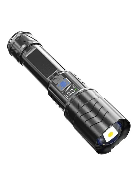 Şarjlı LED El Feneri - 3 Modlu ve Hızlı Şarj ürün görseli 1
