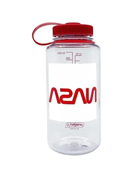 1 Litre Kapasiteli Su Şişesi - Kırmızı, Sızdırmaz ve Dayanıklı ürün görseli 1