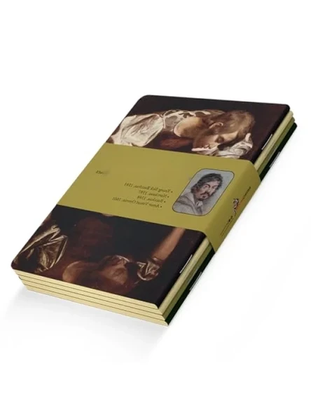 A5 Boyutunda 4'lü Çizgisiz Defter Seti ürün görseli 1