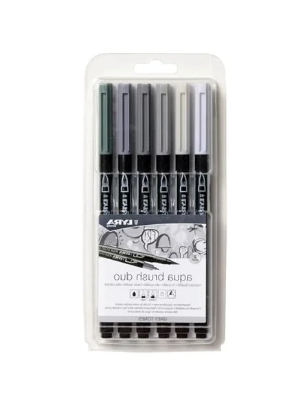 Aqua Brush Duo, 6 Renkli Set ürün görseli 1