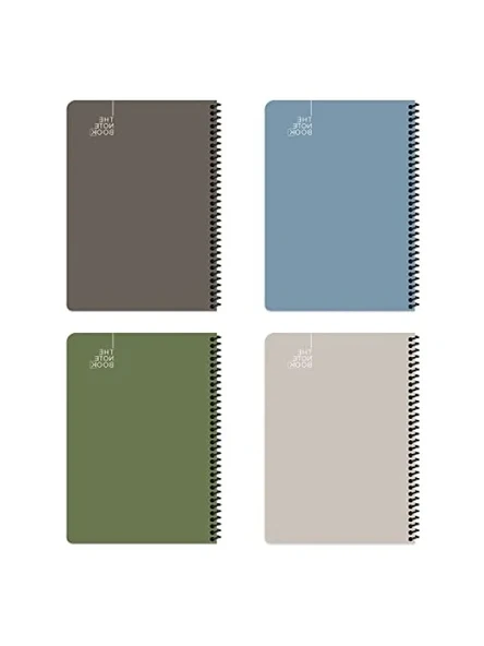 Sert Kapaklı Düz Defter - 17x24 cm, 96 Yaprak ürün görseli 1