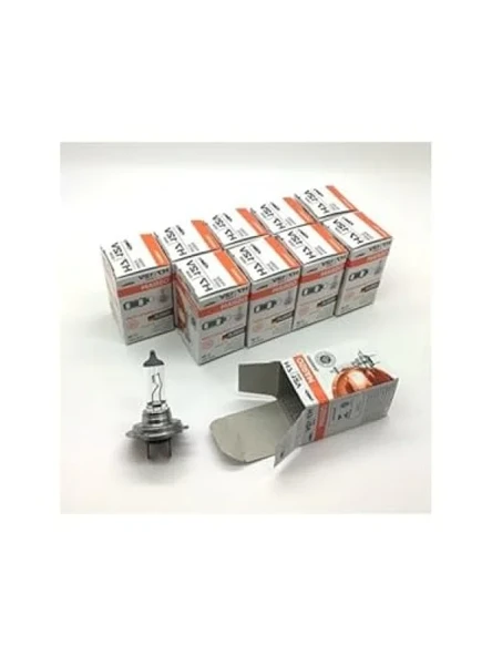 10 Adet 12V H7 Far Ampulü - Yüksek Performanslı Alman Üretimi ürün görseli 1