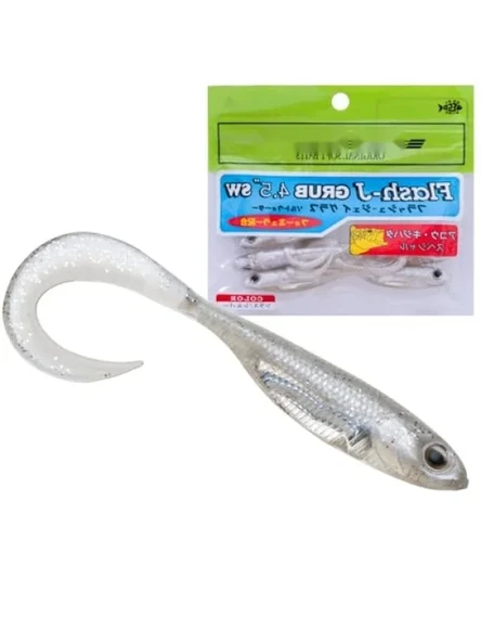 4.5" Silikon Yem - 5 Adet Paket - Resim 2