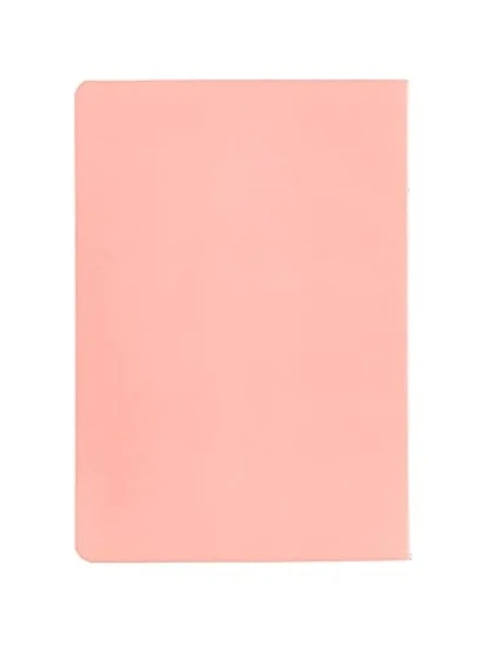 A5 40 Yaprak Kareli Defter - Pembe Renk - Resim 2