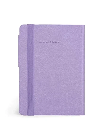 Küçük Boyutlu Aylık Planlayıcı Defter - Lavanta Renkli ve Yumuşak Kapak ürün görseli 1