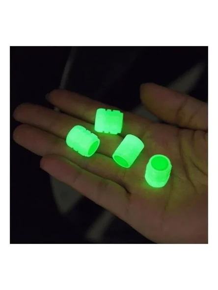 Fosforlu Sibop Kapağı Seti - 4'lü, 12mm x 16mm ürün görseli 1