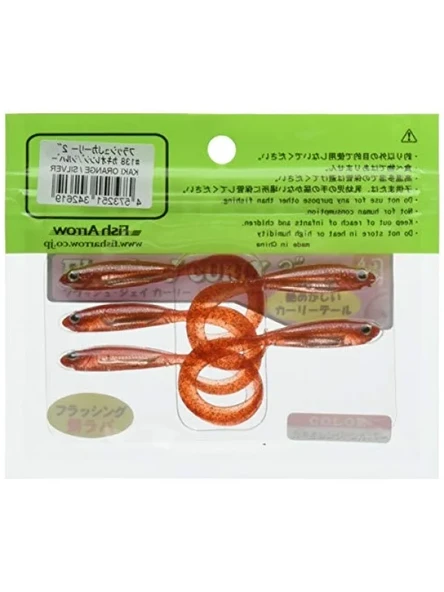 2" Flash-J Curly SW Silikon Yem (5 Adet) - Resim 2