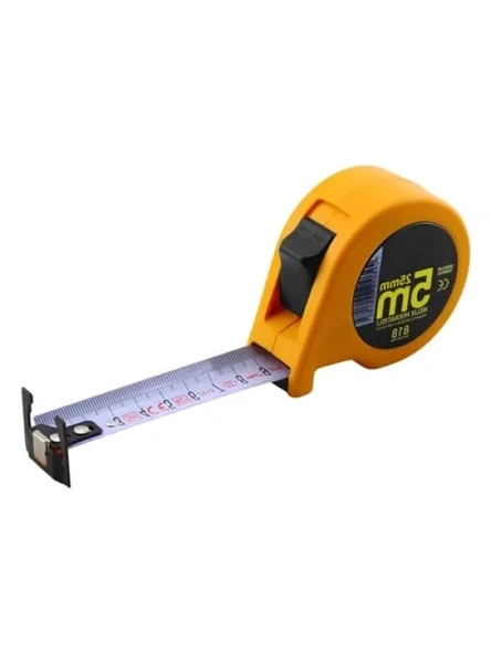 Mıknatıslı Çift Taraflı Şerit Metal Metre - 5 Metre ürün görseli 1