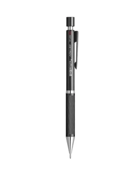 Siyah Metal Klipsli Ergonomik Versatil Kalem - 0.7 mm ürün görseli 1