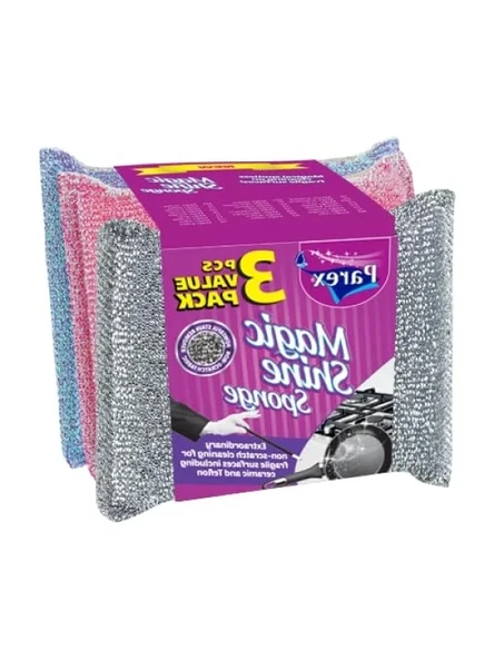 Uzun Süreli Kullanım için Magic Shine Sünger - 3'lü Paket ürün görseli 1
