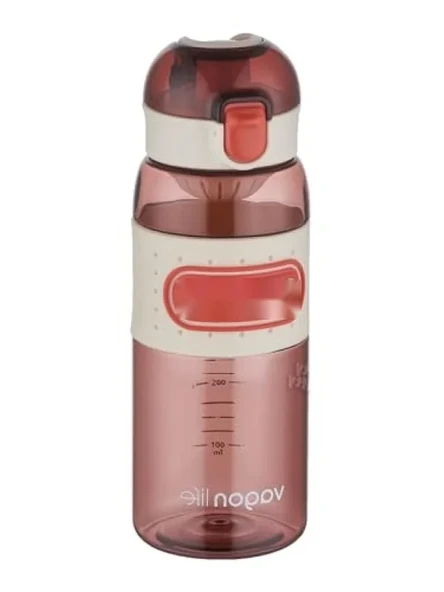 600 ML Kapasiteli Kaydırmaz Gövde Su Matarası, Süzgeçli ürün görseli 1