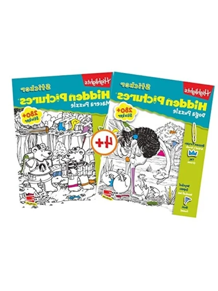 Gizli Resimler Sticker Seti - 2'li Paket ürün görseli 1