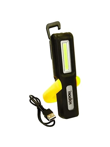 3W USB Şarjlı COB Fener ve Lamba - 150 Lümen ürün görseli 1