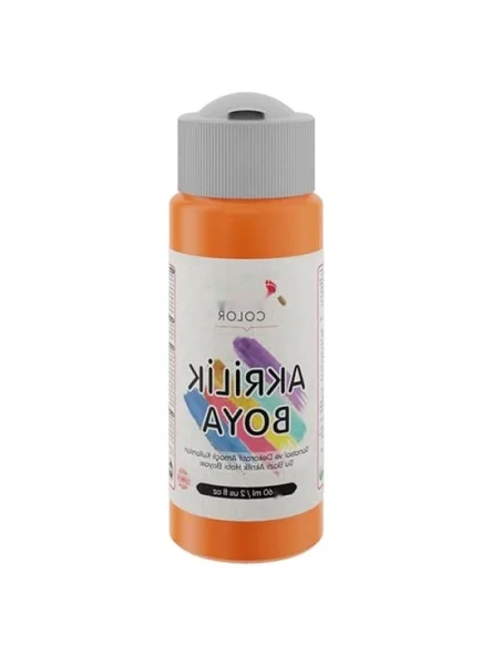 60ml Turuncu Akrilik Boya ürün görseli 1
