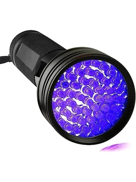 51 LED UV El Feneri, Ultraviole Blacklight Özelliği ürün görseli 1