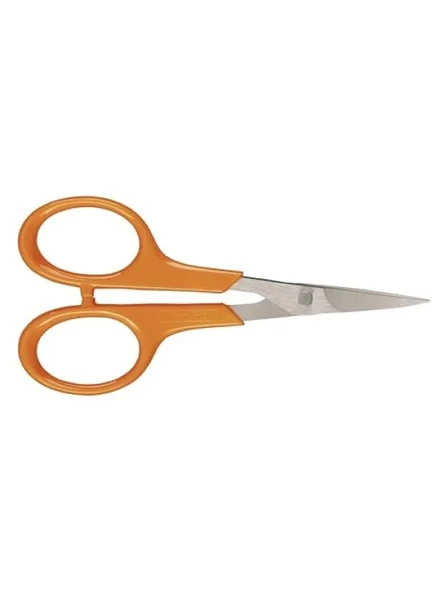 Kavisli Bıçaklı Manikür/Nakış Makası - 10 cm Uzunluk, Paslanmaz Çelik ürün görseli 1