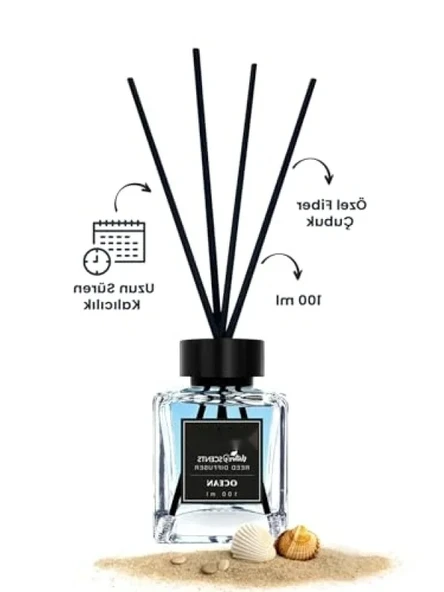 Doğal Bambu Çubuklu Oda Kokusu - Resim 2