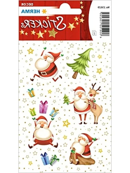 Kendinden Yapışkanlı Noel Çıkartmaları - 30 Adet ürün görseli 1