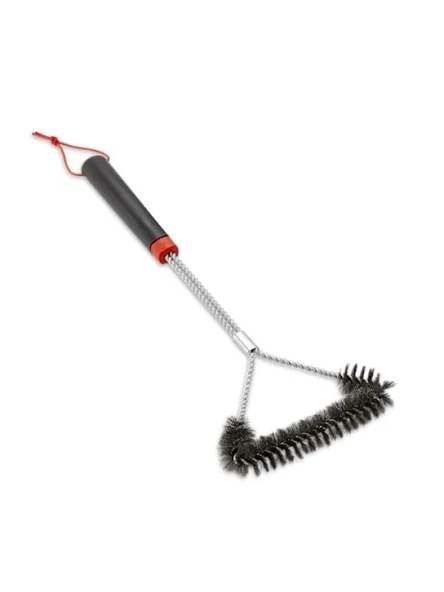 Üç Taraflı Dayanıklı Izgara Fırçası - 46 cm ürün görseli 1