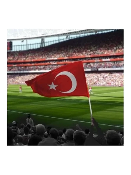 Çift Taraflı Türk Bayrağı, 100x150 cm Ölçüler ürün görseli 1