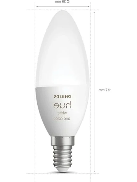 5.3W Renkli Akıllı Led Ampul (E14, Bluetooth) - Resim 3
