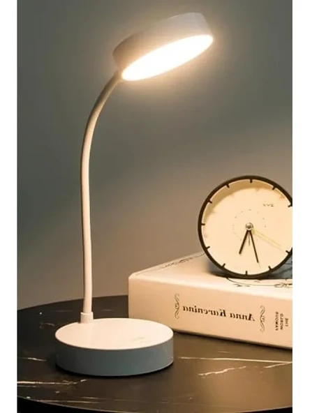 Şarjlı Dokunmatik Masa Lambası - 20 LED, 3 Renk Seçeneği ürün görseli 1