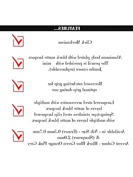 Ergonomik Uçlu Versatil Kalem - 0.5 mm, Yeşil - Resim 2