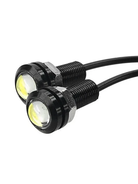 9W 12V Beyaz LED Ampul, 18 mm Çap, Universel Sinyal Kontrol Lambası ürün görseli 1