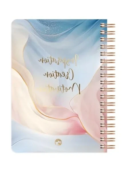 Kareli Spiralli Defter 17x24 cm ürün görseli 1