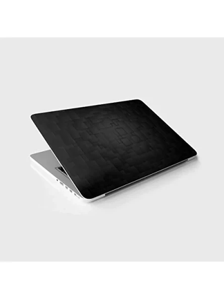 Siyah 3 Boyutlu Desenli Laptop Sticker, Notebook Kaplama Etiketi ürün görseli 1