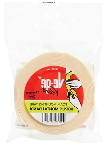 19mm x 2m Kopya Montaj Bandı, Dayanıklı ürün görseli 1