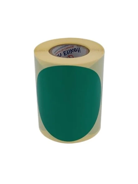 75 mm Kendinden Yapışkanlı Daire Renkli Etiket - 300 Adet ürün görseli 1