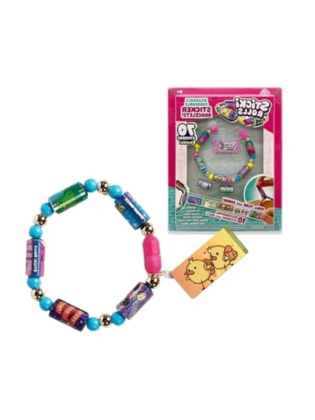 Çıkartmalı Kawaii Temalı Tekli Bilezik Seti ürün görseli 1