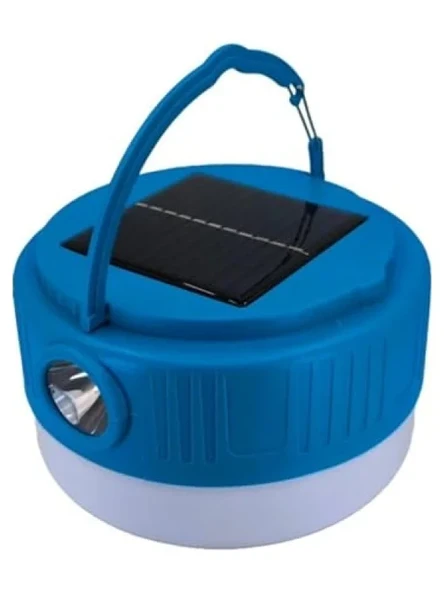 Solar Şarjlı Kamp Lambası ve USB Çıkışlı Power Bank ürün görseli 1