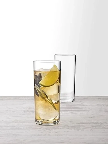 205 cc Kapasiteli 6'lı Rakı/Limonata Bardağı Seti - Resim 3