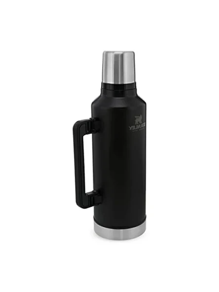Vakumlu Çelik Termos - Mat Siyah, 2.3 Litre, 48 Saat Isı Koruma ürün görseli 1