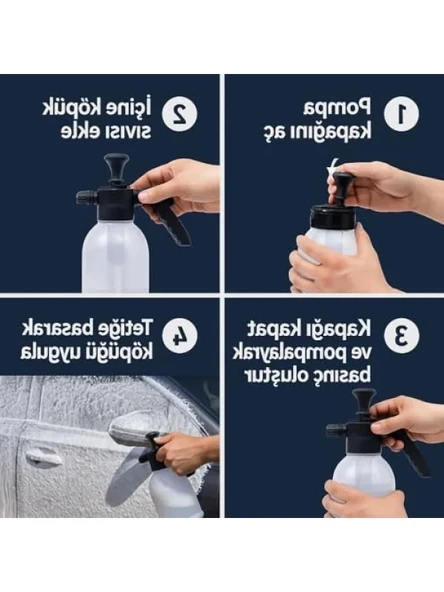 2 Litre Kapasiteli Köpük Yapıcı Pompa - Resim 3
