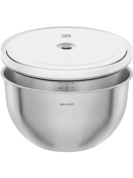 Vakumlu Saklama Kabı - 24 cm Paslanmaz Çelik - Resim 2