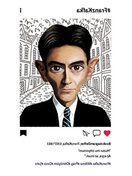 Franz Kafka Temalı Defter ürün görseli 1