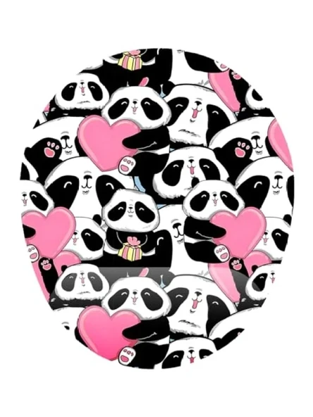 Panda Desenli Bilek Destekli Mouse Pad ürün görseli 1