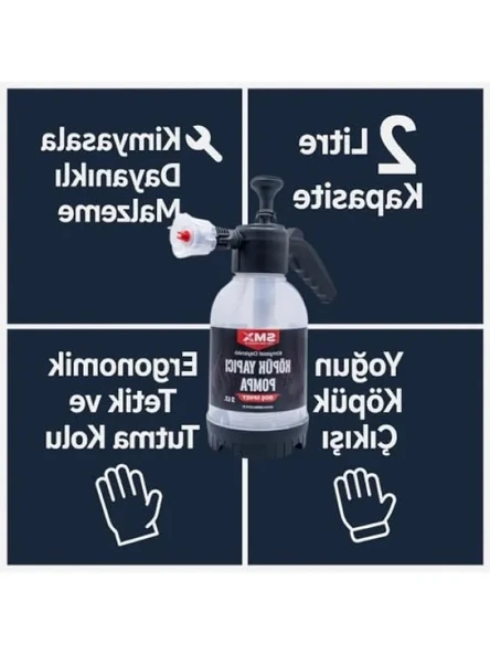 2 Litre Kapasiteli Köpük Yapıcı Pompa - Resim 2