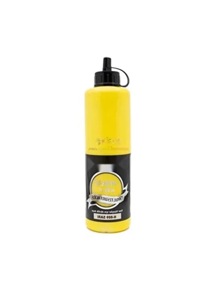 Su Bazlı Akrilik Boya - 500 ml H-009 Sarı ürün görseli 1