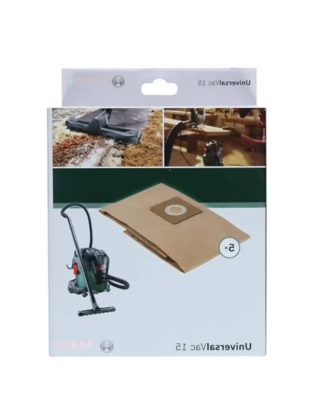 5 Adet Yedek Toz Torbası - Gri - Resim 2