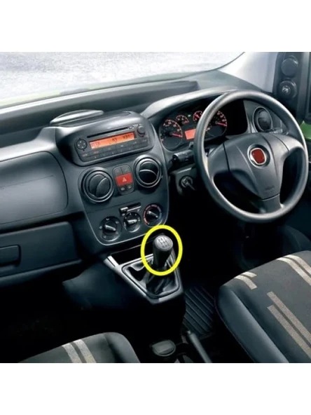 Siyah Vites Topuzu, 5 İleri Manuel Fiat Fiorino Uyumlu (2008-2023) ürün görseli 1