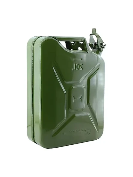20 Litre Metal Benzin Bidonu, Akaryakıt Taşıma ve Depolama ürün görseli 1
