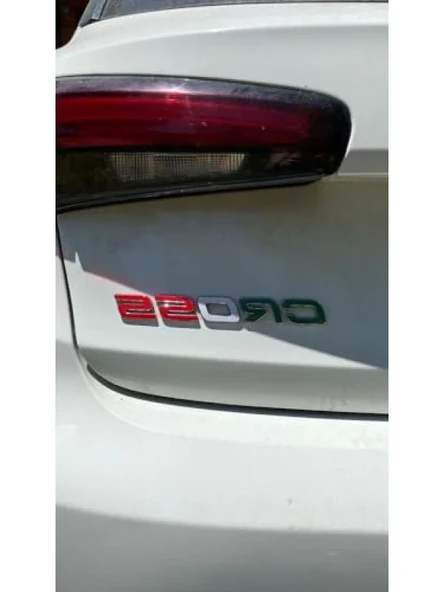 Uyumlu Amblem/Logo Kaplama Sticker Seti - Resim 3
