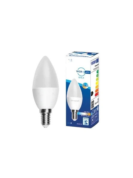 4,9W E14 LED Lamba - Sarı Işık, 470LM, 2700K ürün görseli 1